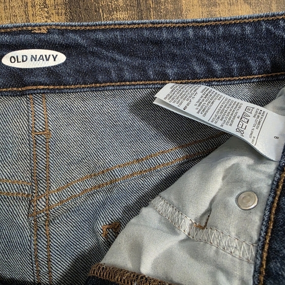 Old Navy Dark Blue Denim Mini Skirt - Picture 4 of 4